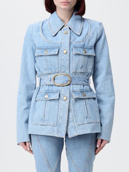 Baumwoll-Denim-Jacke Nina Ricci