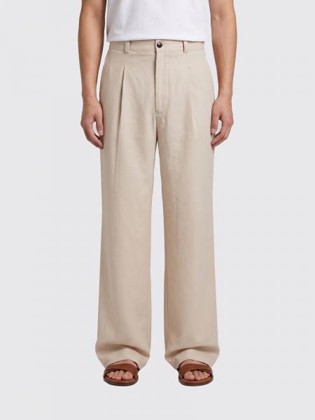 Weite Leinenmischhose Giorgio Armani