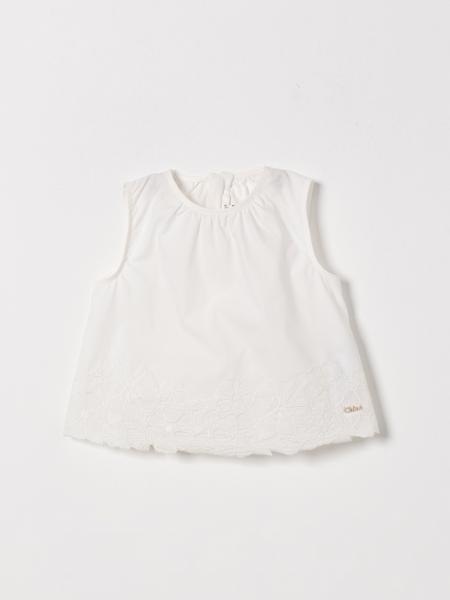 Cotton Sleeveless Top Chloé