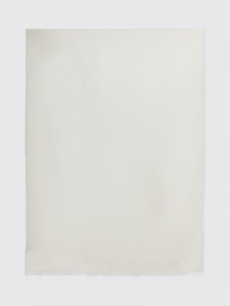 Wool And Silk Scarf With Monogram Max Mara