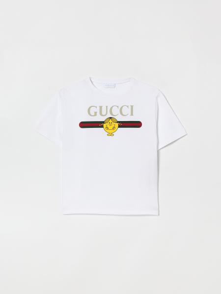 Cotton Jersey T-Shirt with Logo Gucci