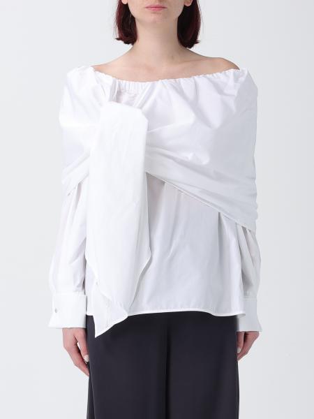 Cotton Poplin Blouse Max Mara