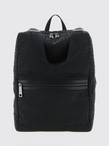 Fendi Lui Polyamide Backpack with Jacquard F Monogram