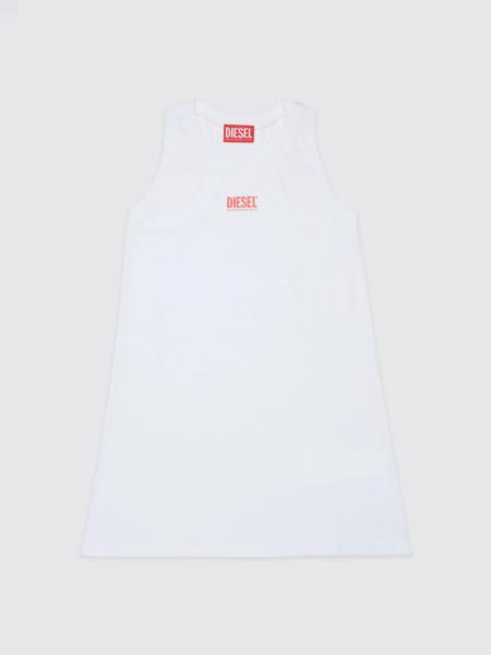 Diesel Cotton Sporty Dress with Logo