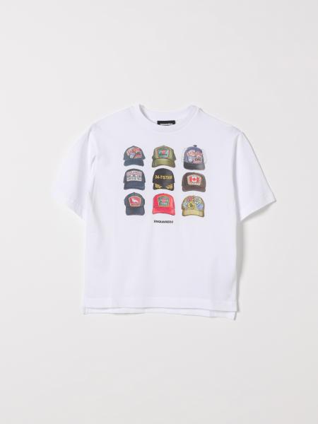 Dsquared2 Printed Cotton T-shirt