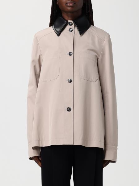 Cotton Blend Shirt Jacket Sportmax