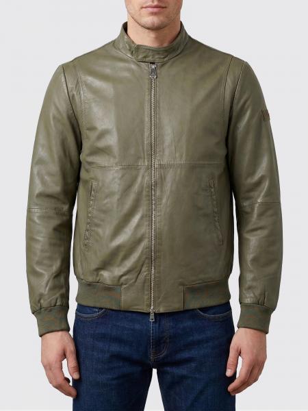 Leather Bomber Peuterey