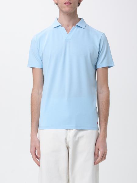Peuterey 混棉真丝Polo衫