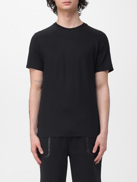 Cotton Blend Basic T-shirt Peuterey