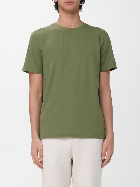 Cotton Blend Basic T-shirt Peuterey