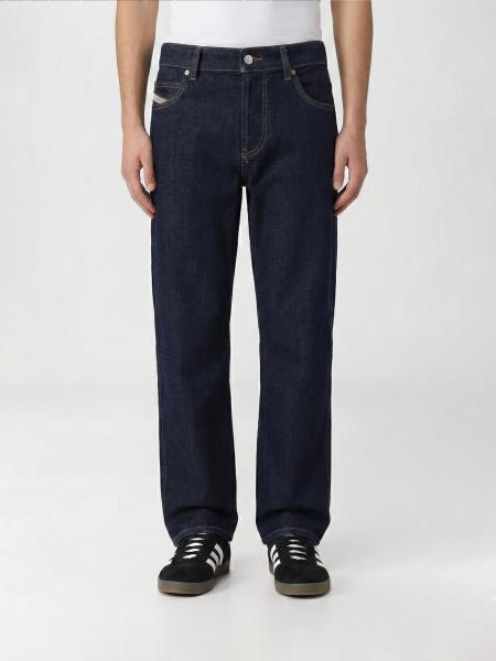 5-Pocket Cotton Denim Jeans Diesel
