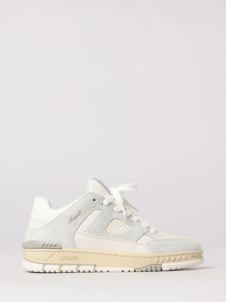 Area Lo Fluffy Leather Sneakers Axel Arigato