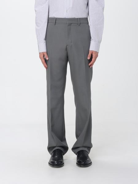 Straight Wool Trousers Ami Paris