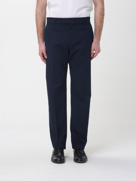 Cotton and Cashmere Tailored Trousers Ferragamo