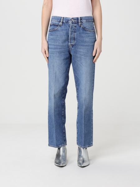 The Hang Cotton Denim Jeans Frame