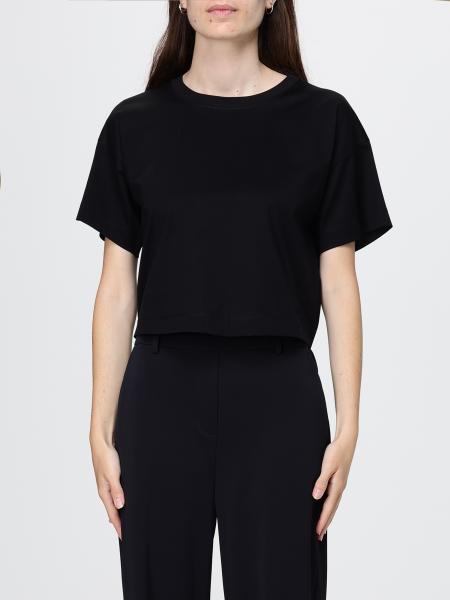 Crop-T-Shirt aus Baumwolle MM Max Mara