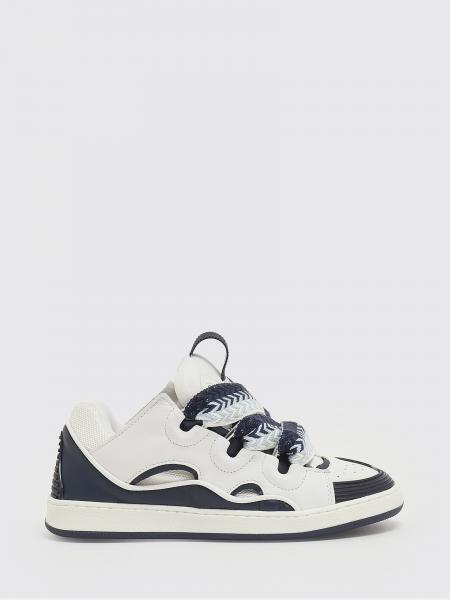Sneakers Curb Lanvin in pelle e mesh