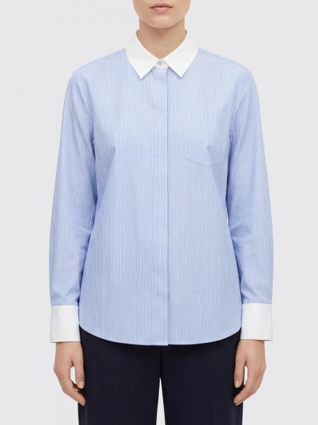 Tory Burch 条纹棉府绸衬衫