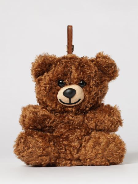 Teddy Bear Moschino Couture Mohair Clutch