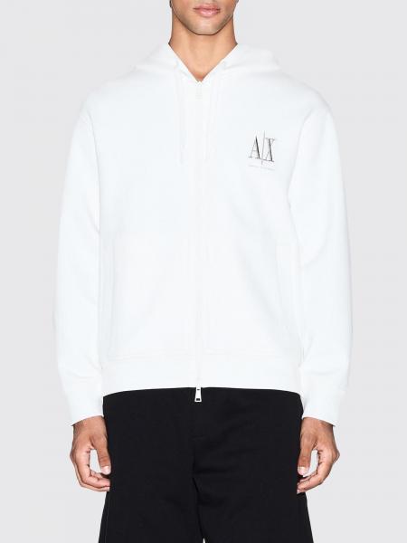 Sudadera con capucha de mezcla de algodón Armani Exchange