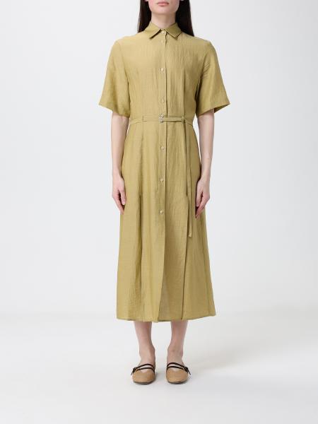 Tela Linen Blend Chemisier Dress
