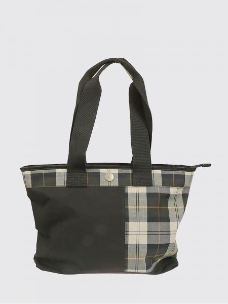 Mya Bag Barbour in Tartan Print Canvas