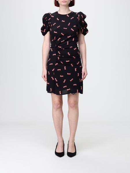 Mar De Margaritas Printed Viscose Mini Dress