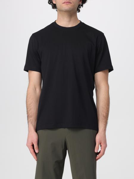 Basic Cotton and Silk T-Shirt Zanone