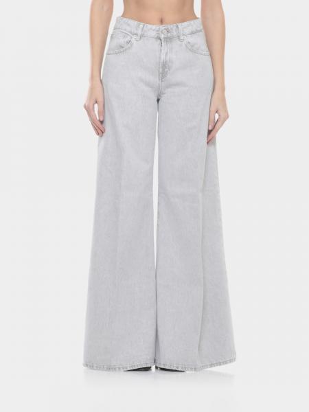 Flare Cotton Denim Jeans Dondup