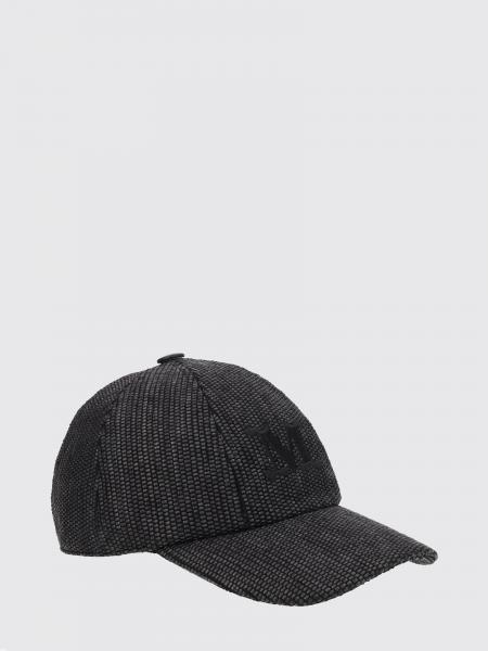 Cotton Blend Baseball Cap with Logo Max Mara