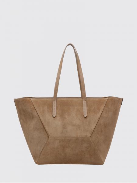 BC Duo Tote Shoulder Bag in Suede Brunello Cucinelli