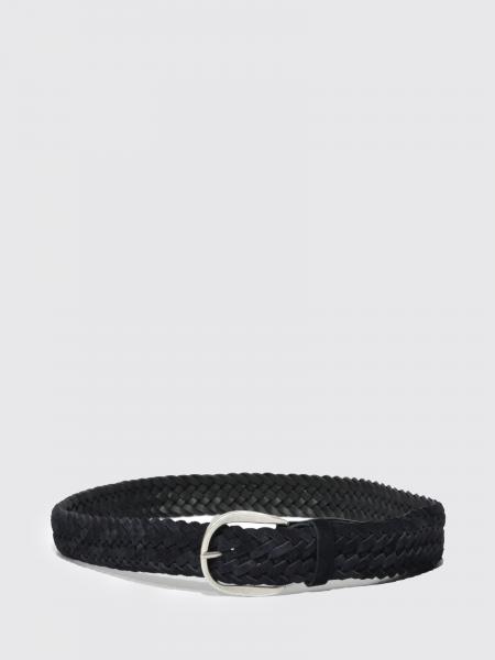 Orciani Woven Suede Belt