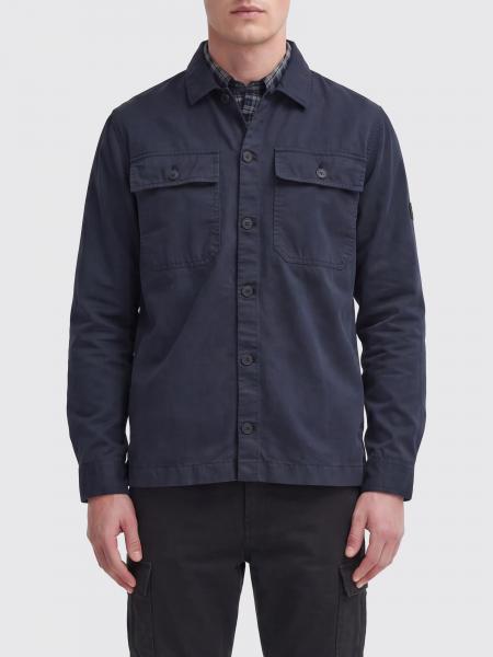 Giacca di cotone a camicia Barbour