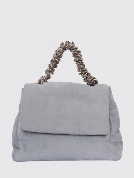 Sveva Handbag Orciani in Crocodile Print Calfskin Leather