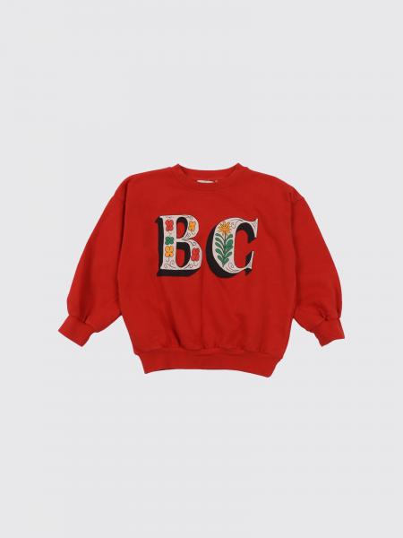 Crew Neck Spring Letters Pullover Bobo Choses in Organic Cotton