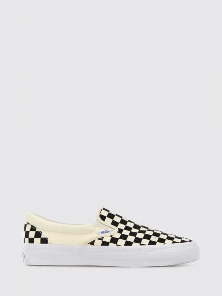 LX Classic Slip-On 98 Check Cotton Canvas Sneakers Vans