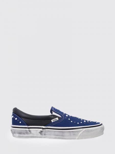LX Classic Slip-On 98 Check Canvas Sneakers Vans