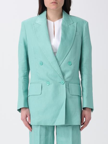 Max Mara Double-Breasted Denim Blazer