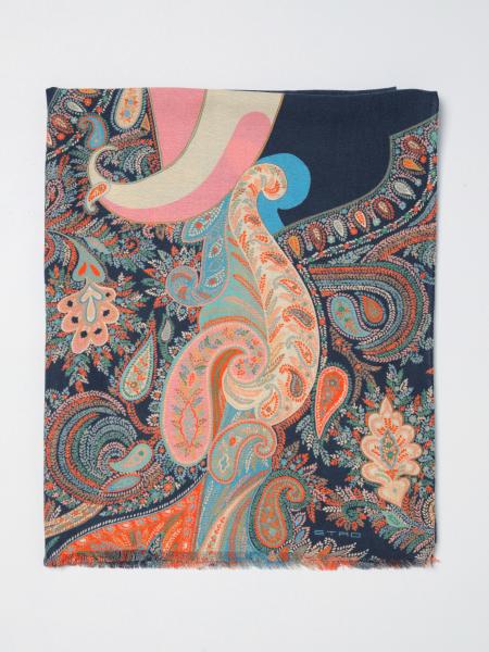 Écharpe Etro en mélange de coton à motif Paisley