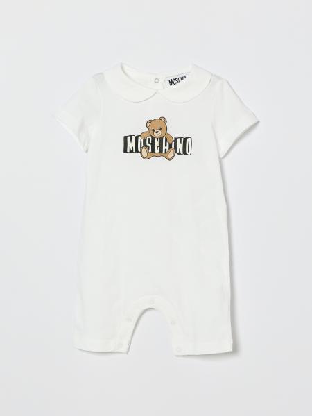 Moschino Cotton Jumpsuit with Logo