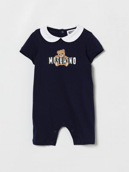 Moschino Cotton Jumpsuit with Logo