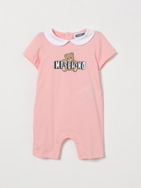 Moschino Cotton Jumpsuit with Logo