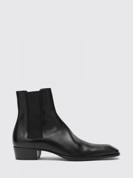 Stanton Leather Ankle Boot Saint Laurent