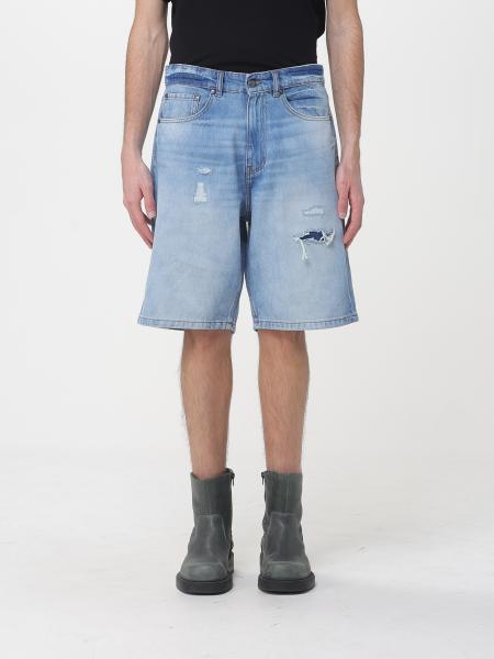 Cotton Denim Shorts Just Cavalli