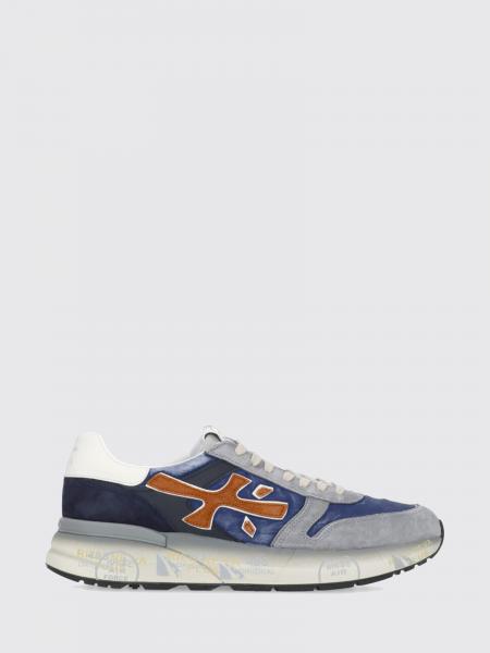 Mick Premiata Suede and Nylon Sneakers