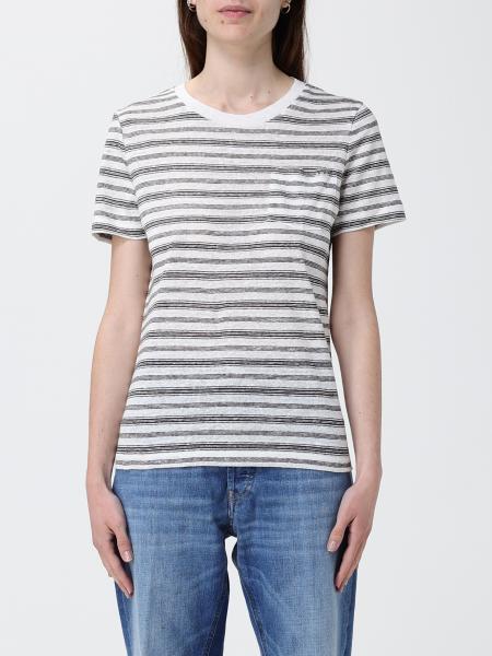 Striped Cotton T-Shirts A.P.C.