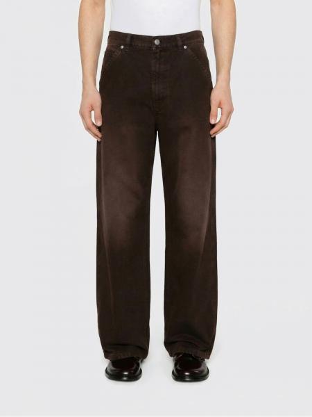 Wide-Leg Cotton Denim Jeans Marni