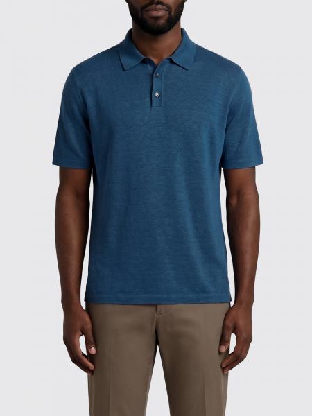 Linen Polo Shirt Roberto Collina