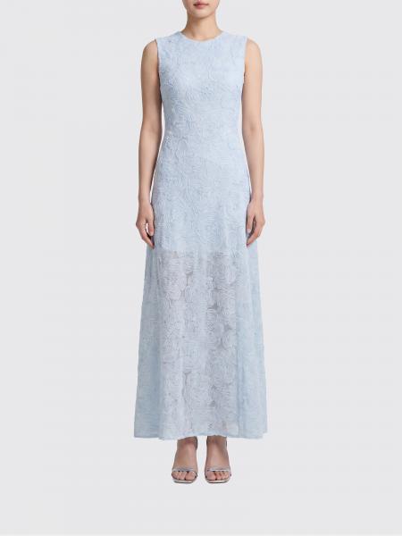 Rotate Mesh Long Dress