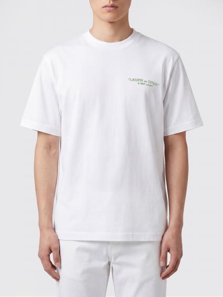 Lacoste Cotton T-Shirt with Graphic Print